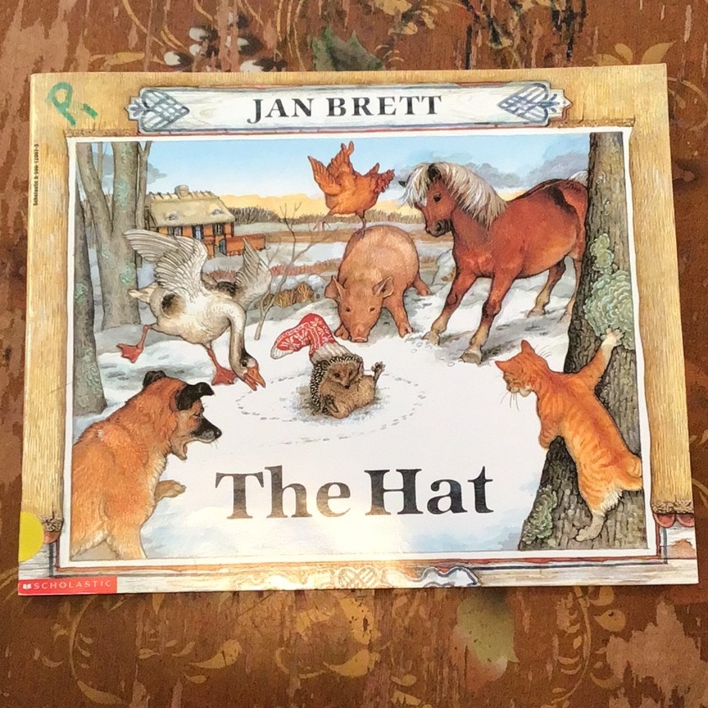 The hat a fairytale book by Jan Brett